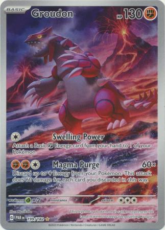 Pokemon Singles - Groudon Illustration Rare