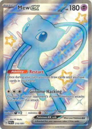 Pokemon Singles - Mew EX Shiny Ultra Rare Three Kingdoms Games Pokemon Singles - Mew EX Shiny Ultra Rare Three Kingdoms Games