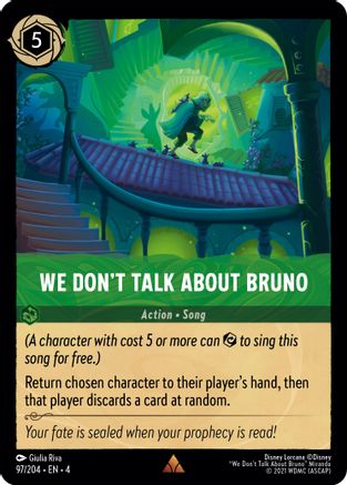 Lorcana Singles - We Don't Talk About Bruno Three Kingdoms Games Lorcana Singles - We Don't Talk About Bruno Three Kingdoms Games