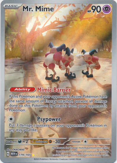 Pokemon Singles - Mr. Mime (Illustration Rare) Three Kingdoms Games Pokemon Singles - Mr. Mime (Illustration Rare) Three Kingdoms Games