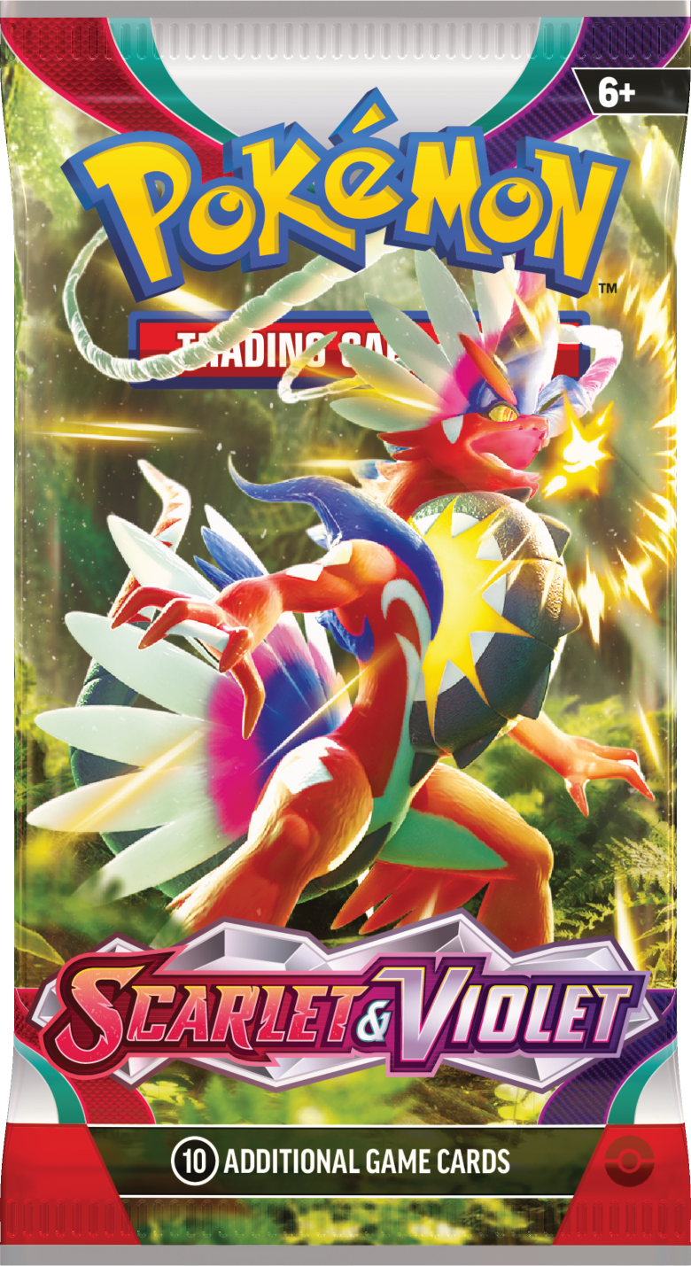 pokemon scarlet and violet booster box msrp Pokemon Scarlet & Violet Booster Pack – Three Kingdoms Games