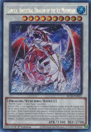 YuGiOh Singles - Lancea, Ancestral Dragon of the Ice Mountain