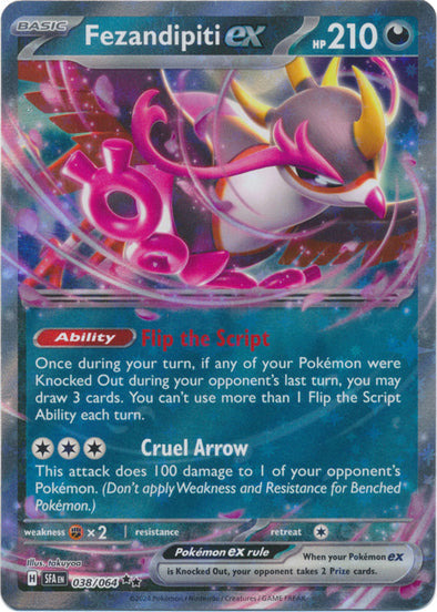 Pokemon Singles - Fezandipiti Double Rare