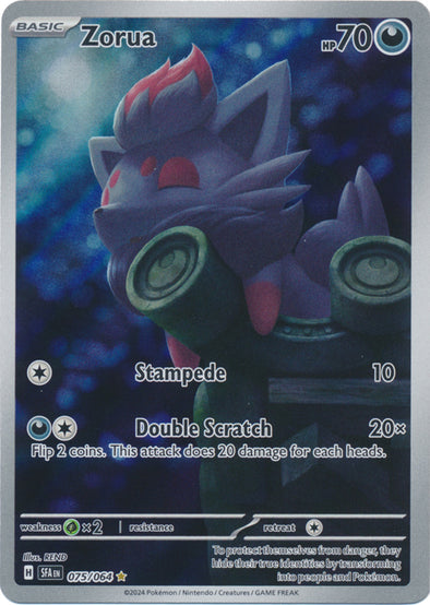 Pokemon Singles - Zorua Illustration Rare