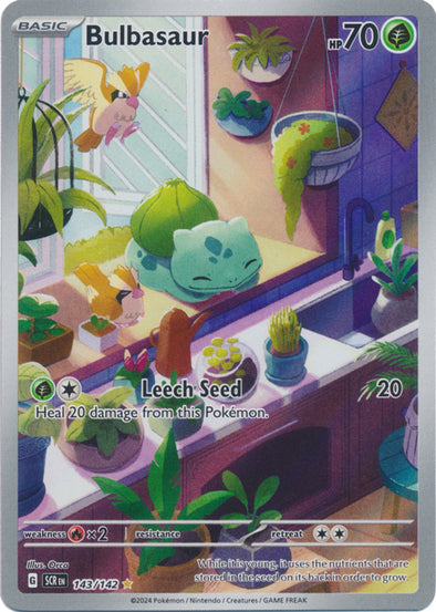 Pokemon Singles - Bulbasaur Illustration Rare