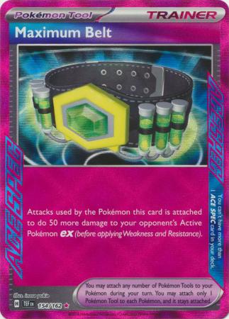 Pokemon Singles - Maximum Belt ACE SPEC Rare