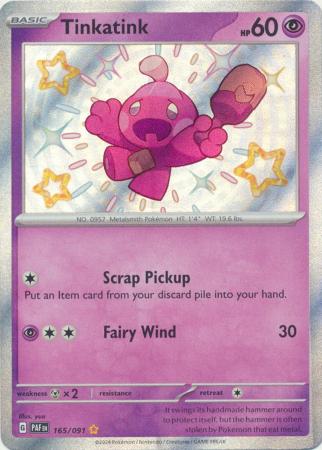 Pokemon Singles - Tinkatink Shiny Rare