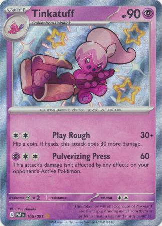 Pokemon Singles - Tinkatuff Shiny Rare