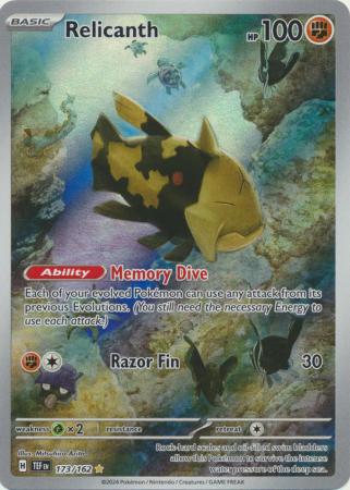 Pokemon Singles - Relicanth Illustration Rare