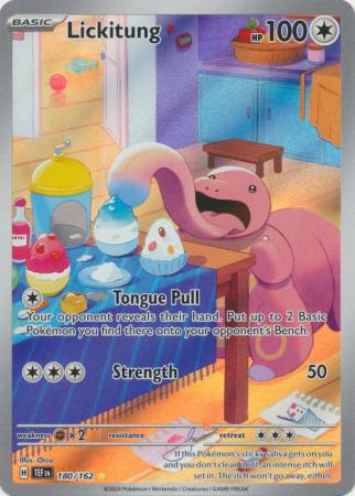 Pokemon Singles - Lickitung Illustration Rare