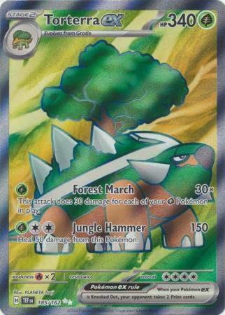 Pokemon Singles - Torterra EX Full Art Ultra Rare