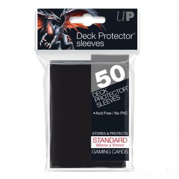 UltraPRO 50ct Deck Protector Standard Black