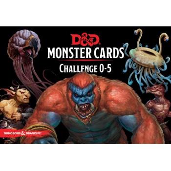 D&D Monster Cards: Challenge 0-5