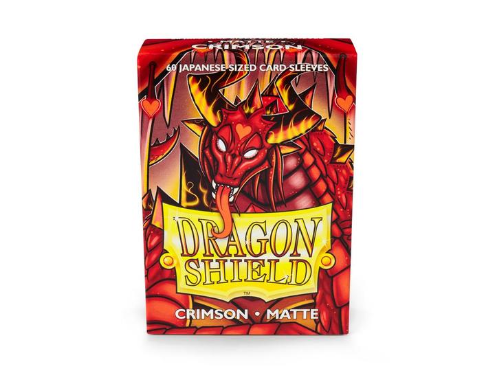 Dragon Shield JPN Matte Crimson 60ct