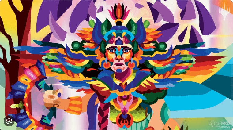 UP Playmat Lost Caverns Of Ixalan: Playmat Huatli, Poet Of Unity
