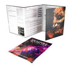 Vampire the Masquerade Story Tellers Screen Kit