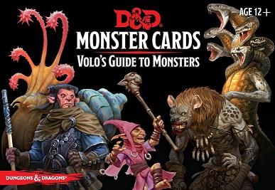 D&D Monster Cards - Volo's Guide to Monsters