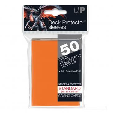 UltraPRO 50ct Deck Protector Standard Orange