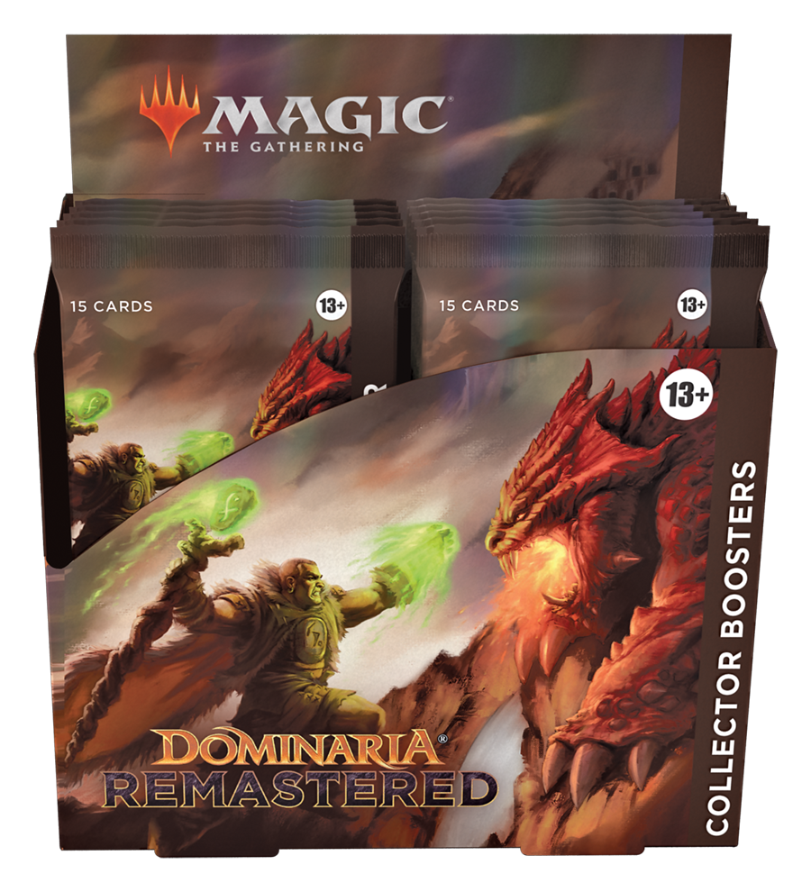 Magic The Gathering Dominaria Remastered Collector Box
