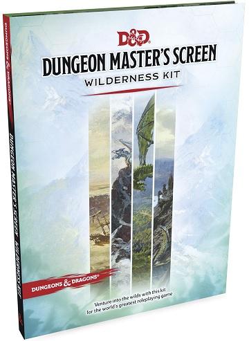 D&D Dungeon Master Screen Wilderness Kit