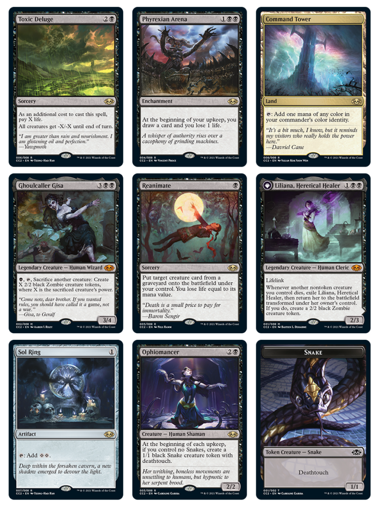 Magic The Gathering Commander Collection - Black