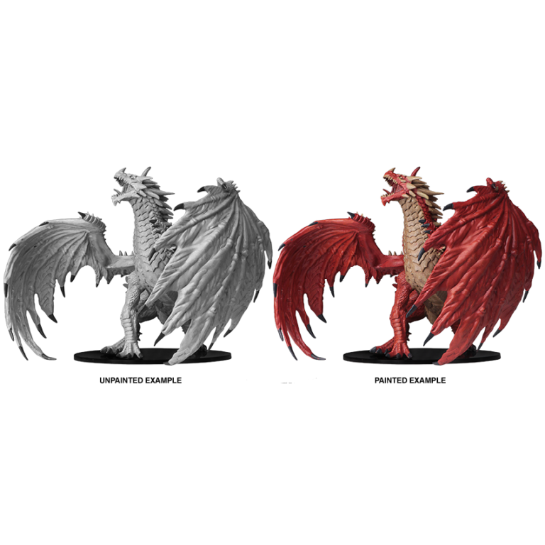 Pathfinder Unpainted Minis Gargantuan Red Dragon