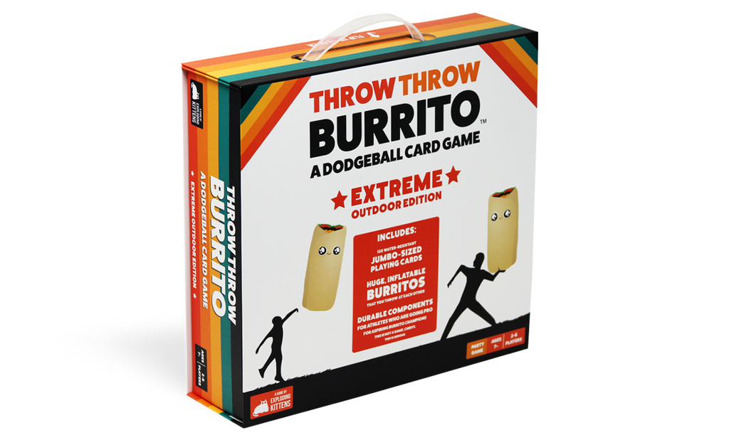 Throw Throw Burrito Extreme Outdoor Edition