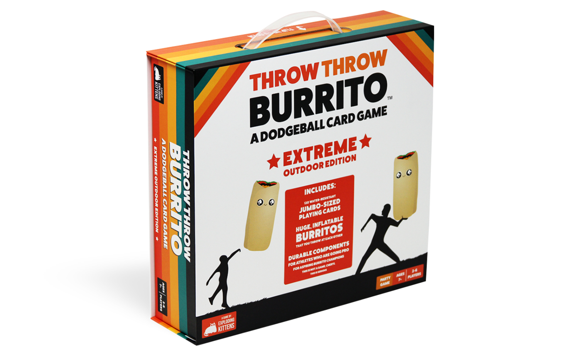 Throw Throw Burrito Extreme Outdoor Edition
