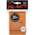 UltraPRO 50ct Deck Protector Pro Matte Standard Orange