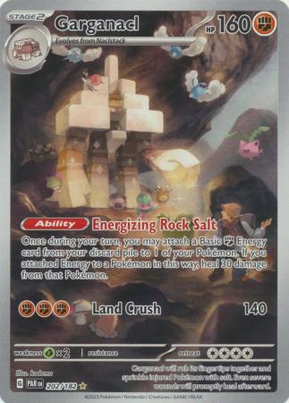 Pokemon Singles - Garganacl Illustration Rare