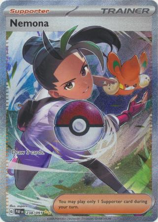 Pokemon Singles - Nemona Special Illustration Rare