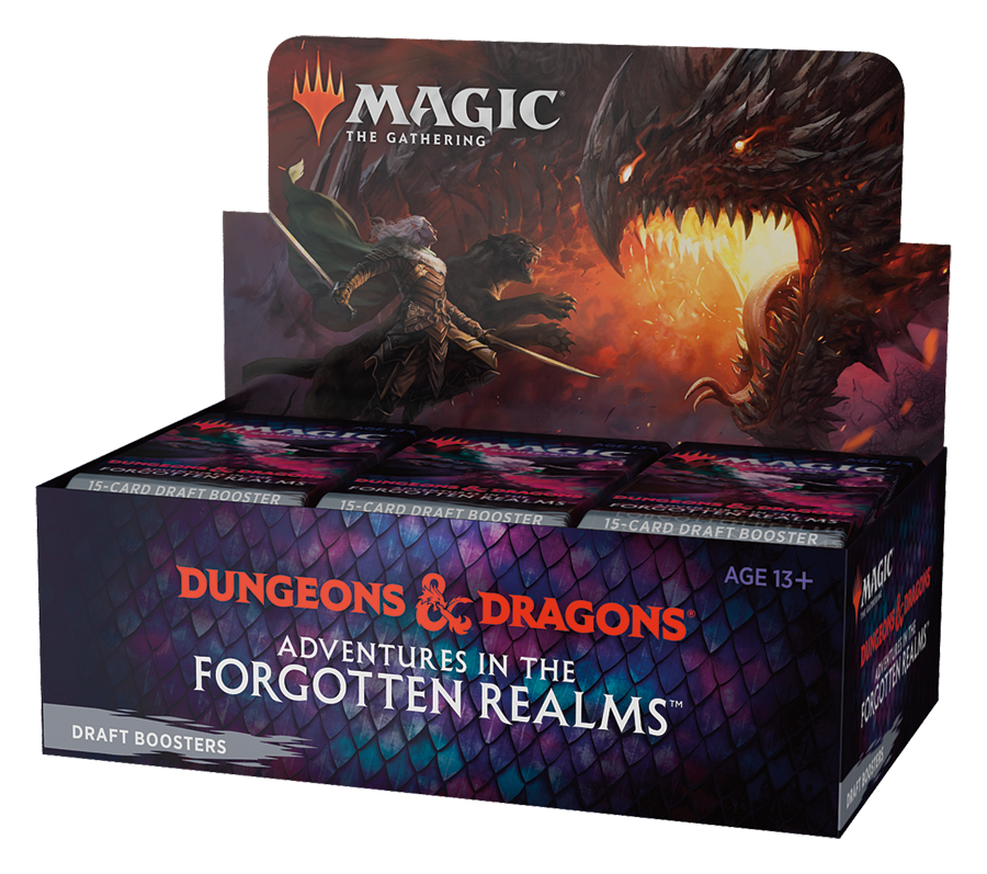 Magic The Gathering Forgotten Realms Draft Booster Box