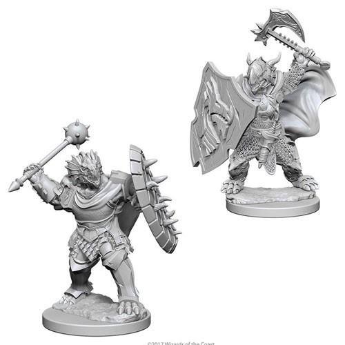 D&D Unpainted Minis WV 4 Dragonborn Paladin