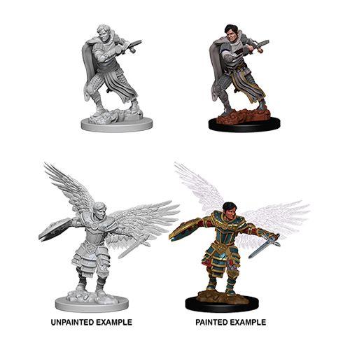 D&D Unpainted Minis WV 6 Aasimar Fighter Male