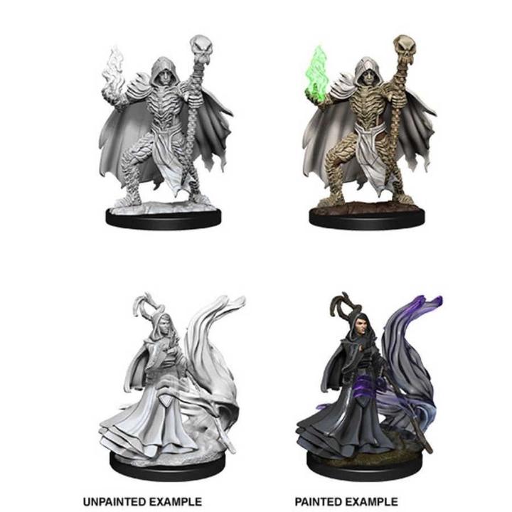 Pathfinder Unpainted Minis WV10 Necromancers