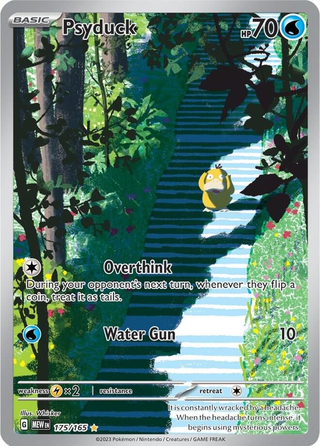 Pokemon Singles - Psyduck Illustration Rare (Japanese)