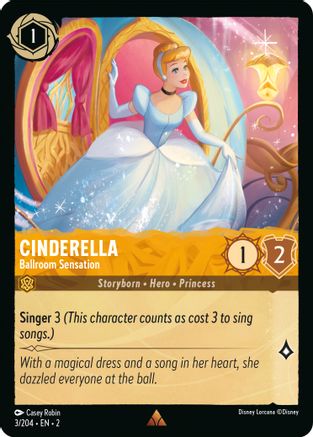 Lorcana Singles - Cinderella Ballroom Sensation