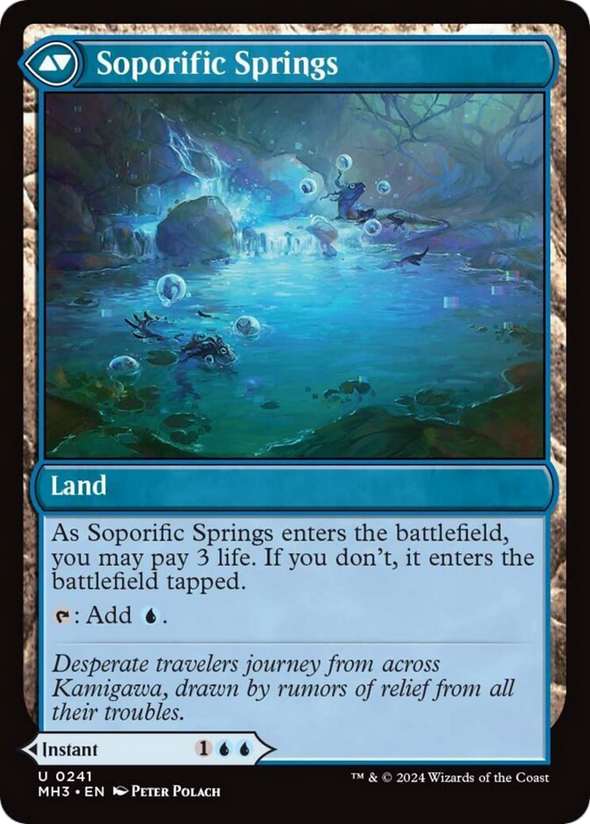 MTG Singles - Sink Into Stupor / Soporific Springs