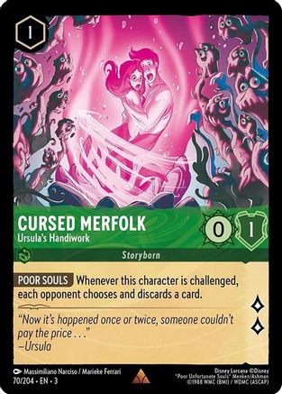 Lorcana Singles - Cursed Merfolk Ursula's Handiwork