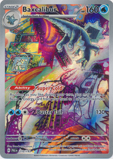Pokemon Singles - Baxcalibur Illustration Rare