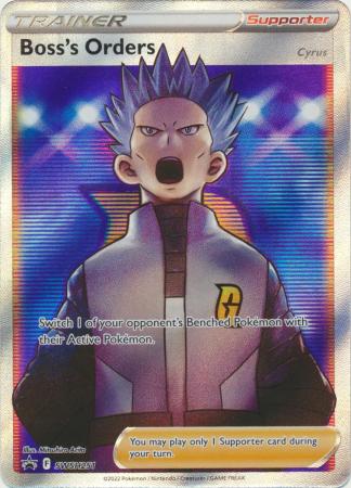 Pokemon Singles - Boss's Orders Full Art Promo