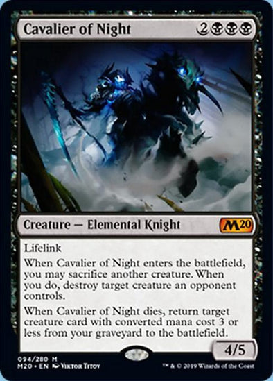 Magic Singles - Cavalier Of Night