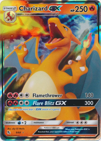 Pokemon Singles - Charizard GX Ultra Rare