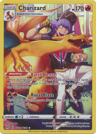 Pokemon Singles - Charizard Holo Rare