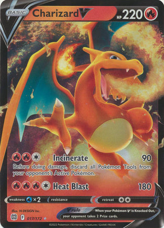 Pokemon Singles - Charizard V Ultra Rare