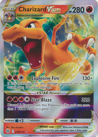 Pokemon Singles - Charizard VSTAR Ultra Rare