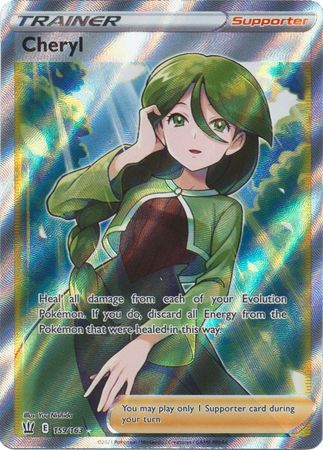 Pokemon Singles - Cheryl Full Art Ultra Rare