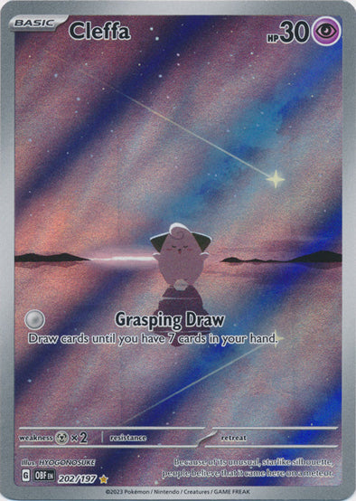 Pokemon Singles - Cleffa Illustration Rare