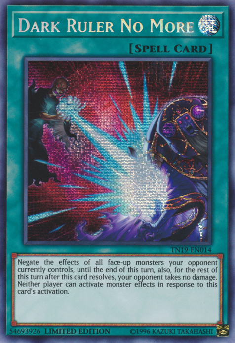 YuGiOh Singles - Dark Ruler No More