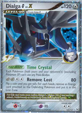 Pokemon Singles - Dialga G LV.X Ultra Rare
